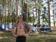 Сергей Светлов в лагере Гринландии