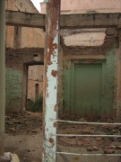 Разрушенные дома в Цхинвале